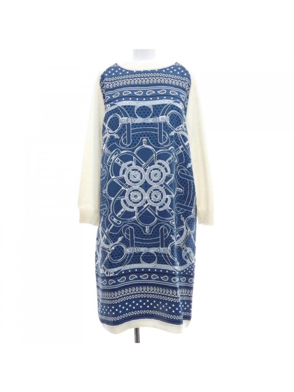 Hermes Twillaine Dress Beige